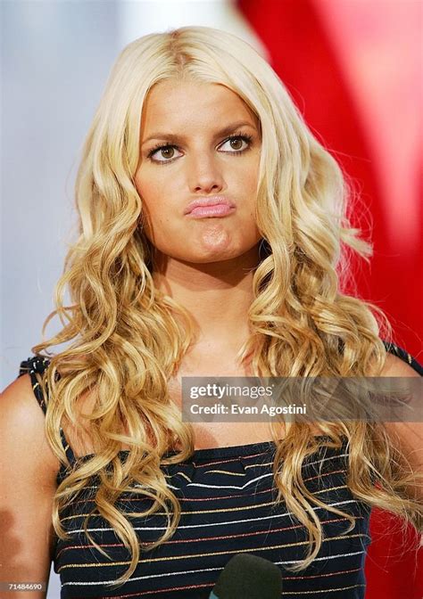 Singer/actress Jessica Simpson makes an appearance on MTV's Total ...
