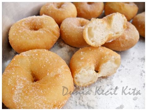 dunia kecil kita donut  telur
