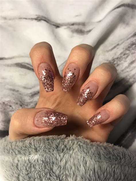 Rose Gold Glitter Ombre at Tyson Carson blog