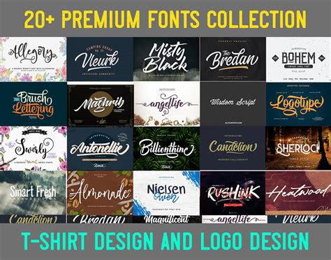Typography Calligraphy Premium fonts free download :: Behance