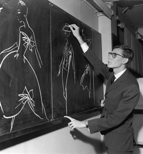 Timeline of Yves Saint Laurent Fashion Career | Allure