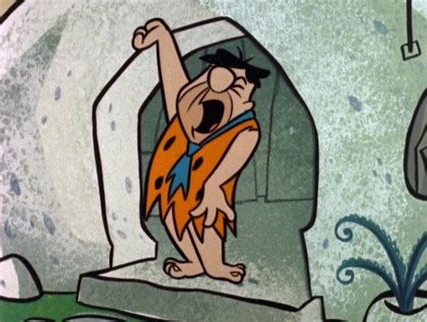 Flintstone yawn | Flintstones, Cool cartoons, Flinstones