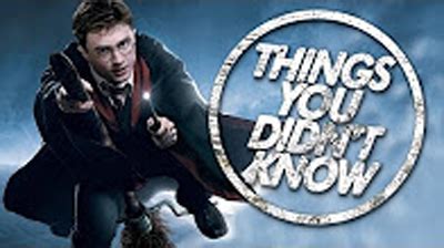 7 MORE Things You (Probably) Didn’t Know About Harry Potter! - Strange ...