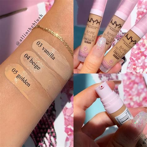 NEW Bare With Me Concealer Serum from NYX: Review & Swatches » All In ...