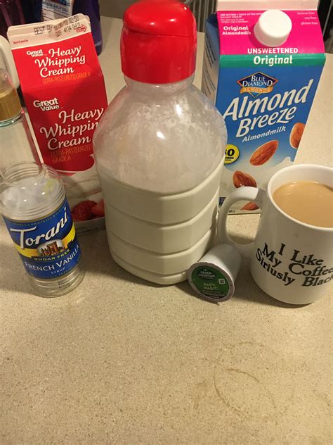 Almond Milk Coffee Creamer Vanilla - Coffee Toffee