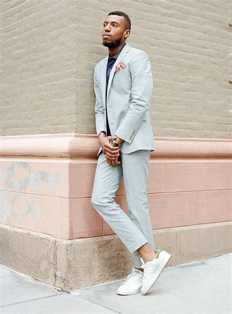Roupa Social Com Tenis Branco - + 25 Looks Masculinos com Tênis Branco | Homens que se Cuidam