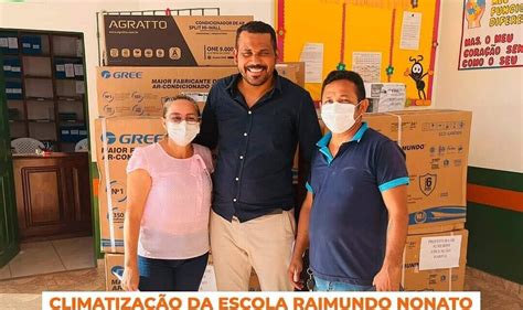 Escola Raimunda Nonata Forte Sales - Climatização da Escola Raimundo Nonato - o sonho se torna realidade ...
