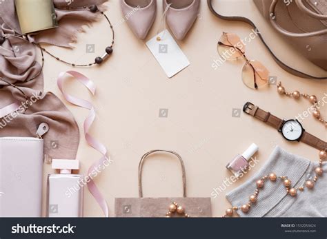 fashion women stylish accessories outfit glamour stock photo