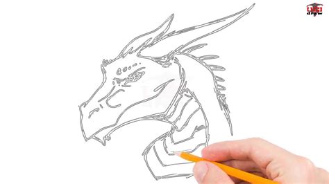 Easy Drawing Dragon at GetDrawings | Free download