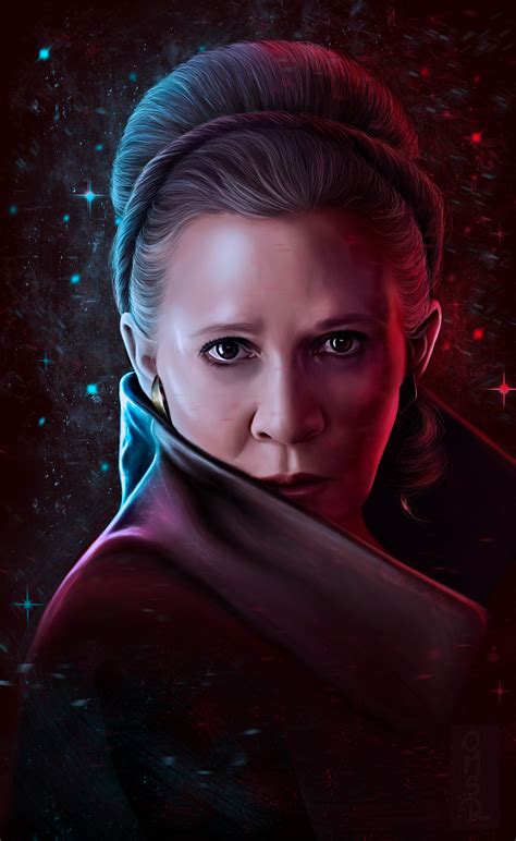 ArtStation - Study - "General Leia Organa"