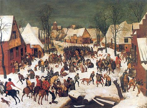 Избиение младенцев — Питер Брейгель Старший [Pieter Bruegel the Elder]