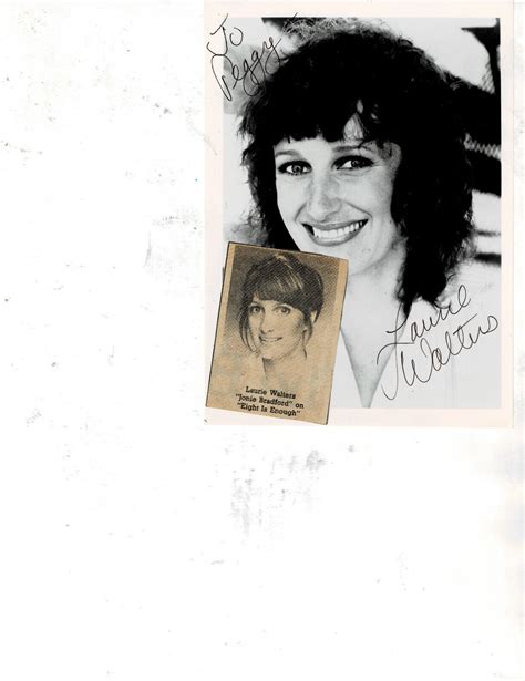 Laurie Walters Personalized Autograph Actress from "Eight is Enough" | eBay