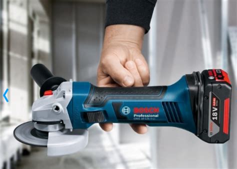 Аккумуляторная УШМ марки Bosch – Мои инструменты