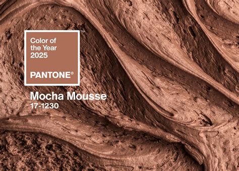 Il colore del 2025? Per Pantone è il marrone Mocha Mousse