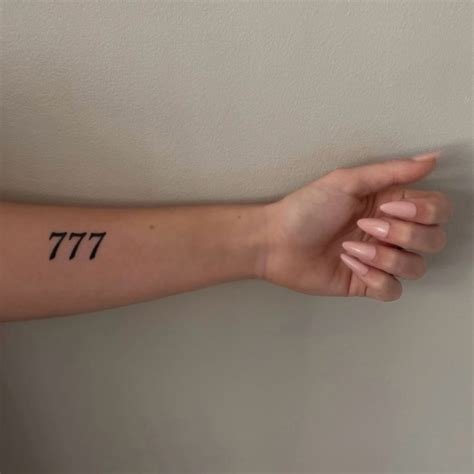 777 angel number tattoo | Rib tattoos for women, 777 tattoo, Casino tattoo