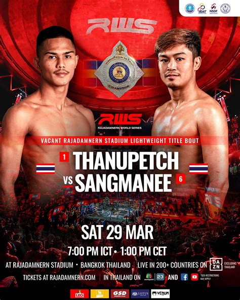 Rajadamnern World Series (@rwsmuaythai) • Instagram photos and videos