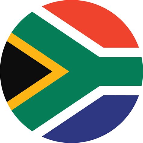 Circle flag of South Africa. 11571502 PNG