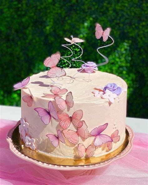 Modelo De Bolo De Borboletas - Bolo de borboletas: +95 modelos que parecem obras de arte - Artesanato ...