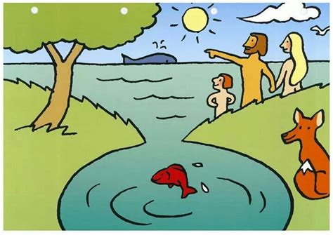 Het scheppingsverhaal: averbode | Godsdienstles, Bijbel spelletjes
