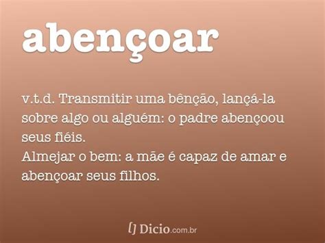 O Que Significa Abençoar - abençoar | Significado de palavras, Futuro do pretérito, Palavras para ...
