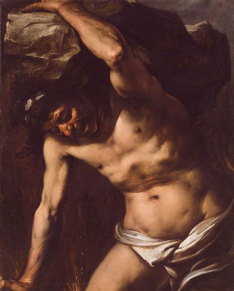 sisyphus painted  giovanni battista langetti