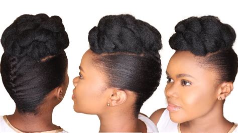 DIY Natural Hairstyle Tutorial - Twist And Roll Hairstyle - NY Beauty ...