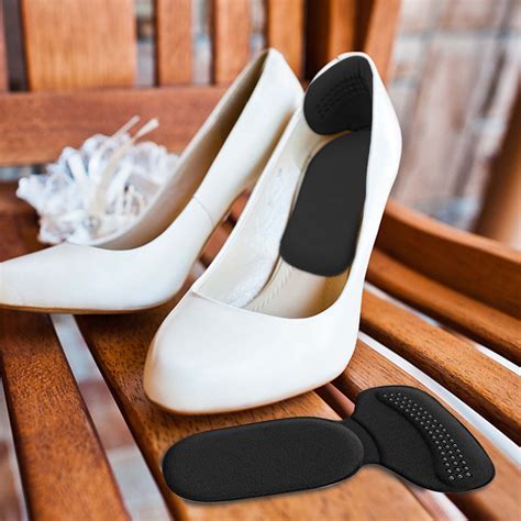 solacol Heel Pads for Shoes That Are Too Big Two-In-One Back Sponge Pad
