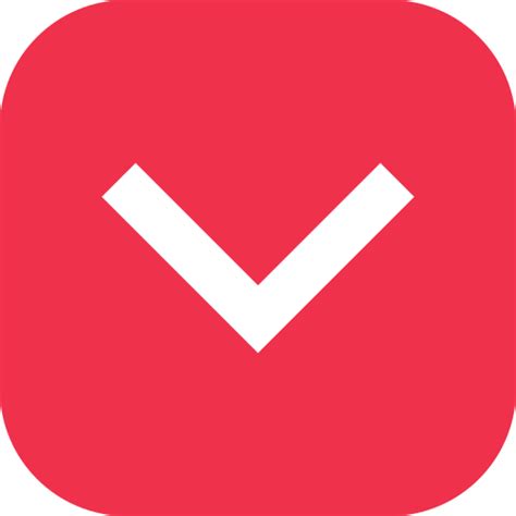 Down chevron Generic Flat icon