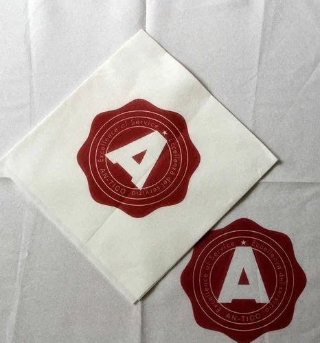 Paper Napkins With Logo at Rs 2.10/piece in Ahmedabad | ID: 2850047649712