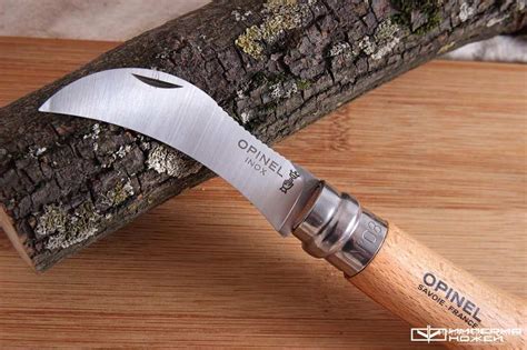 Нож грибника Opinel №8 бук, блистер Opinel купить в интернет-магазине ...