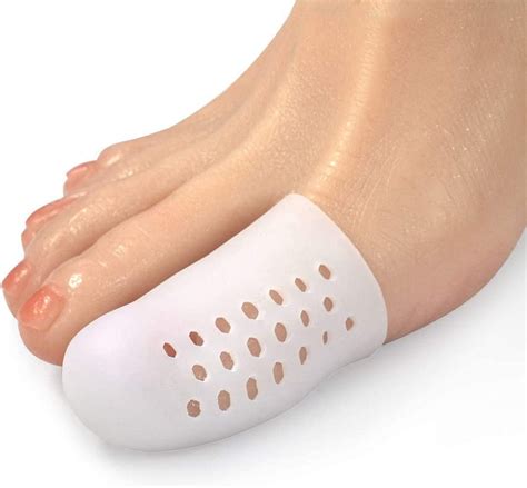 Big Toe Caps 10 Pack Breathable Gel Toe Cover Protector Sleeve Great to