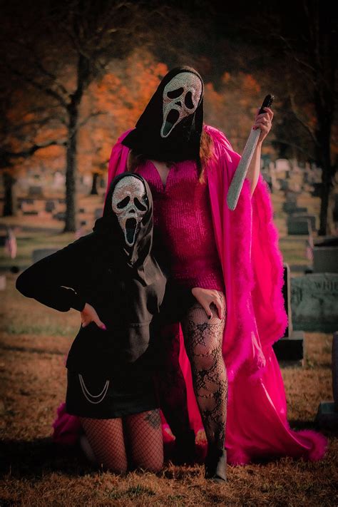 Ghostface Besties | Scranton Boudoir Photographer — Chelsea Brinton