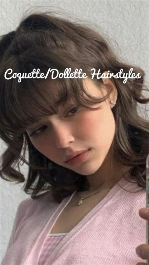 💌Coquette/Dollette Hairstyles💌 | Ribbon hairstyle, Cute hairstyles for short hair, Aesthetic hair