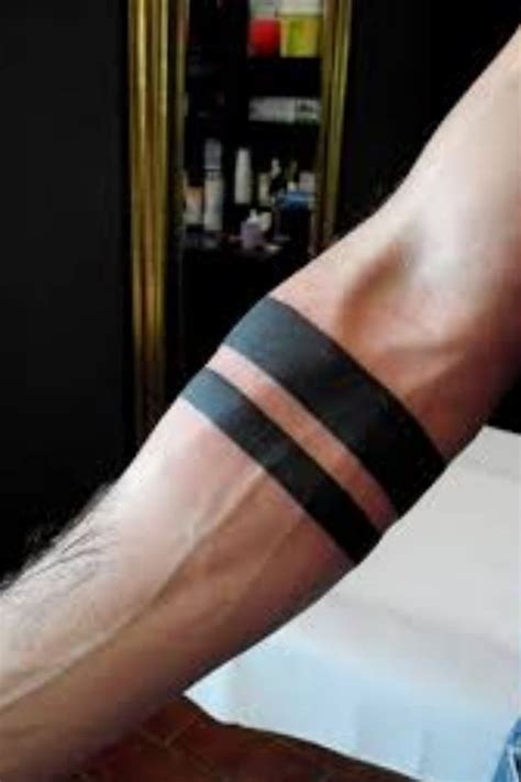 Tattoo uploaded by Paulo Spinelli | Forearm band tattoos, Stripe tattoo ...