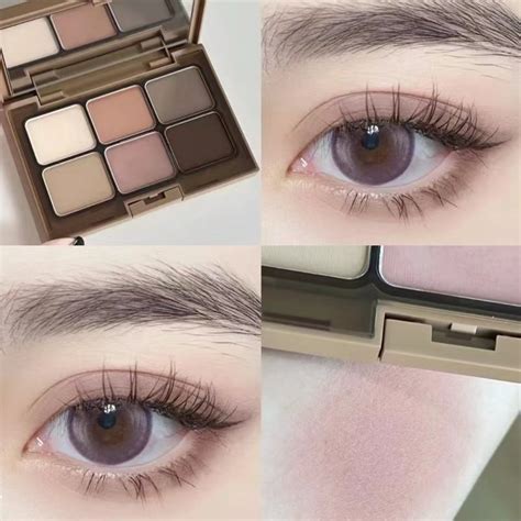 Herorange อายแชโดว์ บลัชออน คอนทัวร์ ไฮไลท์ แต่งหน้า ใช้ได้ทุกวัน หกสี ...