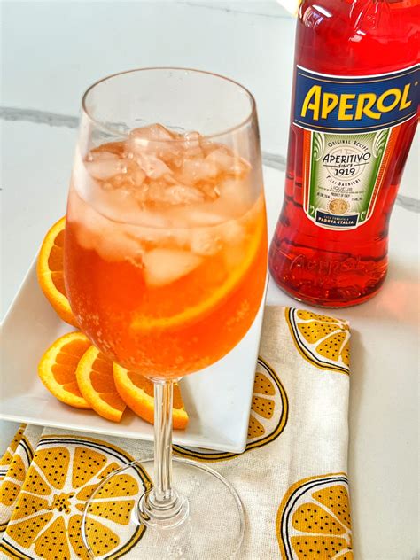 classic aperol spritz aperitif cocktail  feast