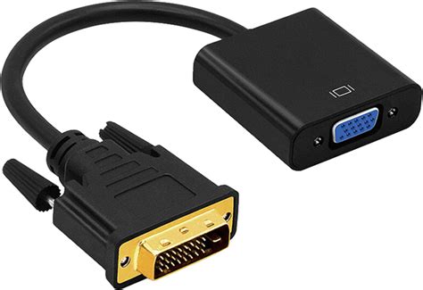 Конвертер Voltronic DVI-D (24+1) (папа) на VGA (мама) 10 см, FULL HD ...
