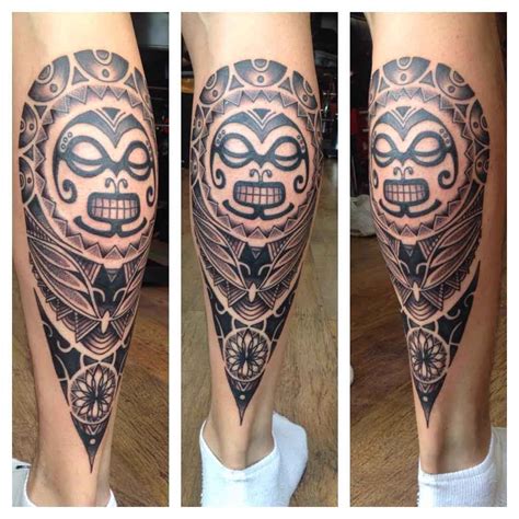 Maori Calf Tattoo - Best Tattoo Ideas Gallery