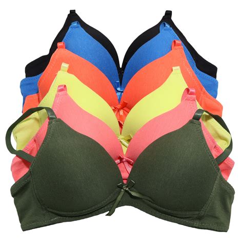 Angelina Wire-Free, Lightly Padded Cotton A-Cup Bra – Angelina.Shop