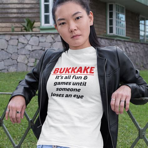 Bukkake T-shirt Sex Party Poke an Eye Out Sexual Humor | Etsy
