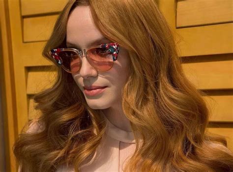 Christina Hendricks 04-11-2024 • CelebMafia