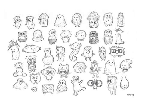 Characters inspired in microscopic pic of lingual papillae : r/Illustration