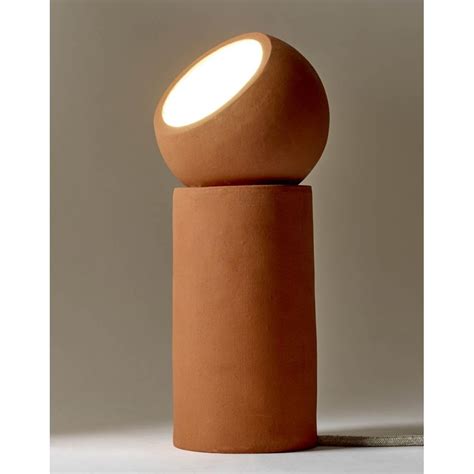 Lampe design terre cuite Terra - Luminaire artisanal moderne - Serax