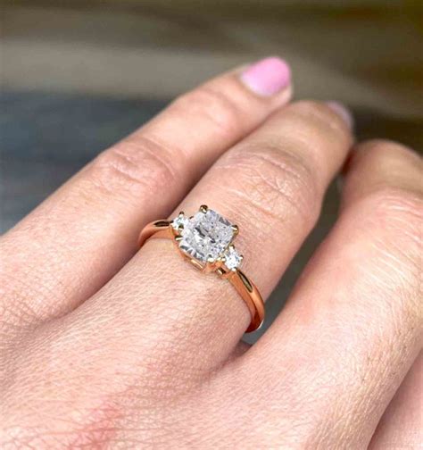 lab grown diamond ring - DIORAH JEWELLERS