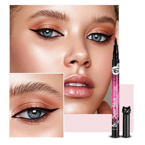 Red Waterproof Eyeliner for Women, Eye Shadow Pencil Pearl Eyeliner ...