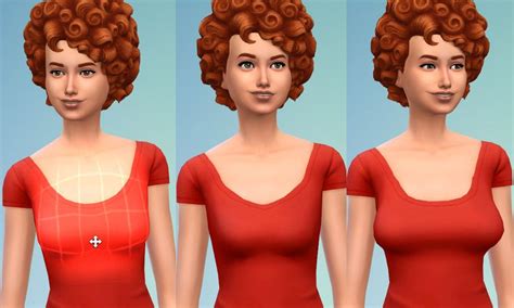 breast separation slider version   sims  slider cc