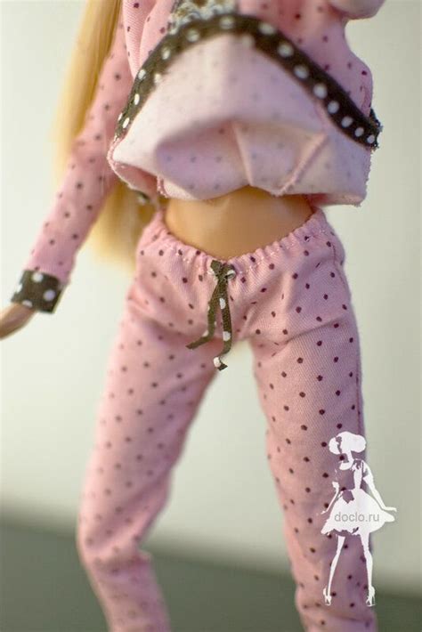 Пояс на штанишках пижамки из резиночки с ленточкой Made To Move Barbie ...