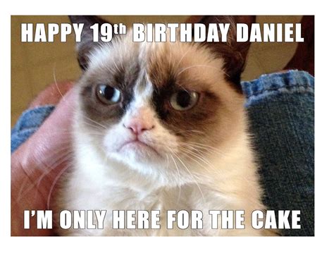 Grumpy Cat Happy Birthday Meme