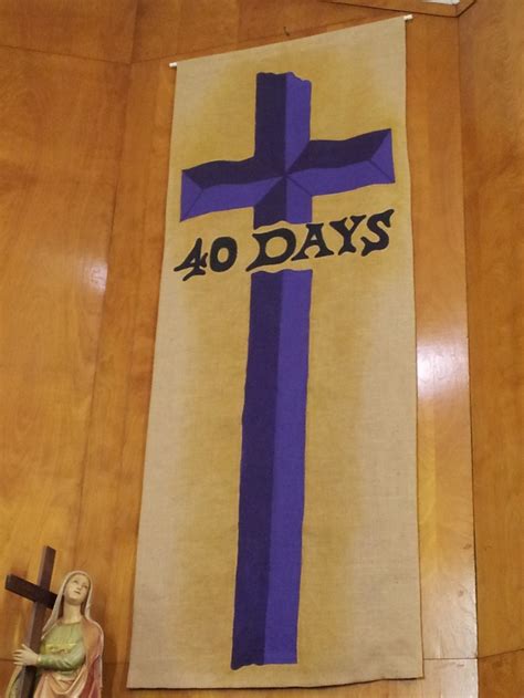 Religious Lent Church Banners