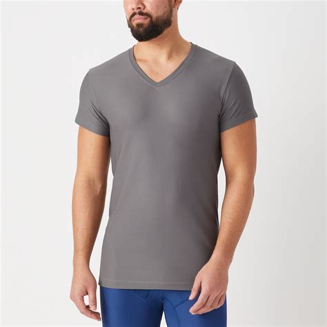 Buck Naked Men's Go Buck Naked Performance V-Neck Undershirt